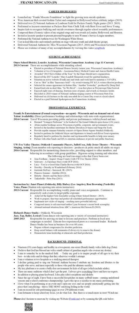 Bio | Franki Moscato