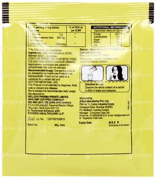 Fetlar Orange Flavour Sugar Free Sachet 6gm - Uses, Side Effects ...