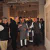 John Falconer, Hamid Ansari and Salman Khurshid during an exhibition of ...