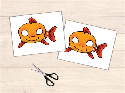 Image result for Fish Face Mask Pattern