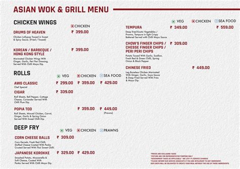 Menu at Namaste Chef by Asian Wok and Grill, Nashik