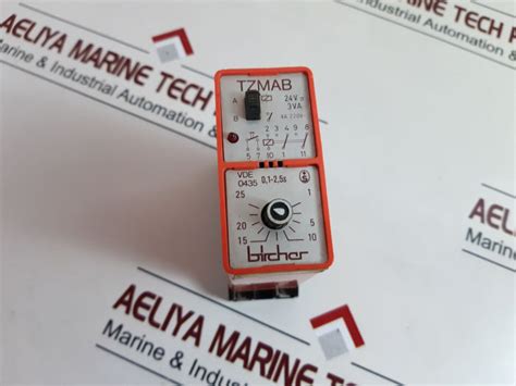 Bircher Tzmab Time Delay RelayÂ 220V~ – Aeliya Marine