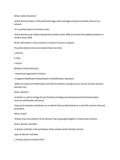 Active Directory Tutorial PDF 的图像结果
