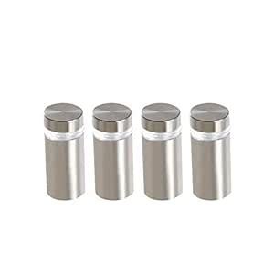 Bloberey Staninless Steel Standoffs 2/1" x 1" for Acrylic Frame Sign ...
