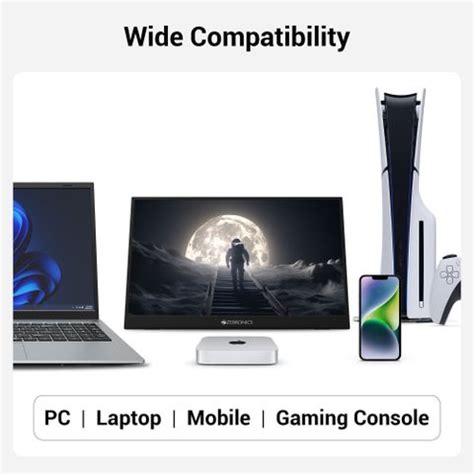 ZEBRONICS 39.62 cm (16 inch) Full HD IPS Panel with 180-degree ...