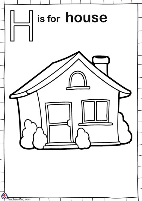 Letter H Coloring Pages Letter H Coloring Pages Printable Get