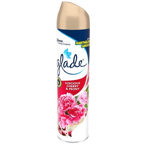 Glade Ambientador aerosol deliciosa cereza y peonía Glade 300 ml