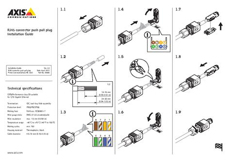 Image result for Conector RJ45 Installation