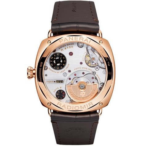 Panerai Radiomir Perpetual Calendar GMT Goldtech™ PAM 1453 45mm ...