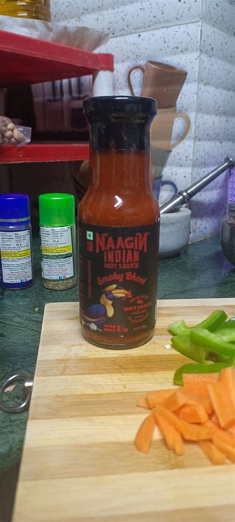 NAAGIN Indian Hot Sauce – The Original (230g) | Medium Spicy | Red Hot ...