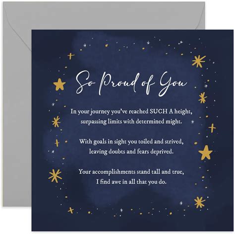 Always Proud of You Card - Heartfelt Card for Son Daughter ...