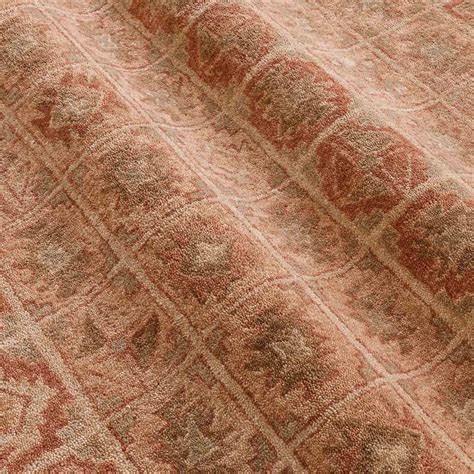 Latticed Hand Tufted Woollen And Viscose Rug