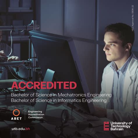 UTB engineering and computing programmes re-accredited by ABET - UTB