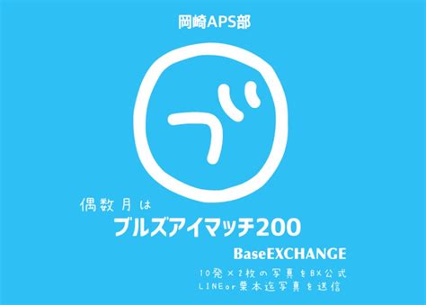 APS ブルズアイターゲット【白丸・黒丸・シルエット用】 | BaseEXCHANGE/ベースエクスチェンジ【BX】