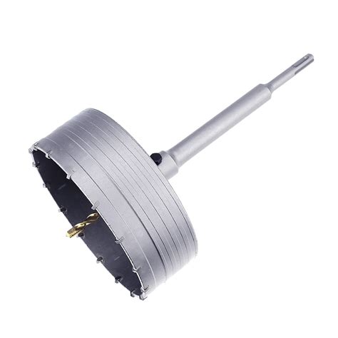 DUMDAAR 150mm SDS Plus Shank Concrete Hole Saw set Cutter with 200mm ...