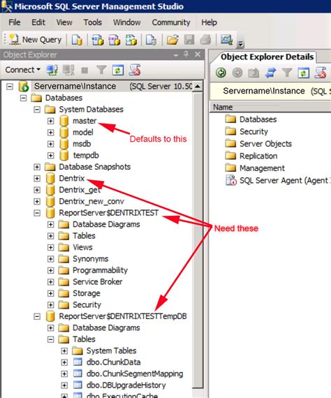 How to connect to a specific database within a SQL Server instance ...