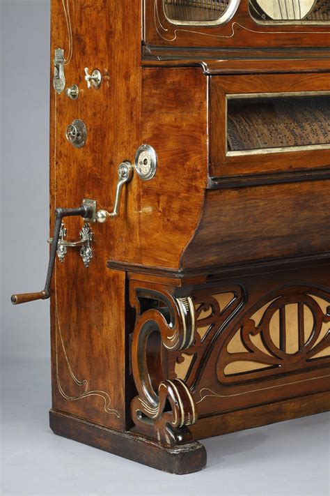 Important self-playing piano "La Victoire" stamped Blanche-Petit and ...