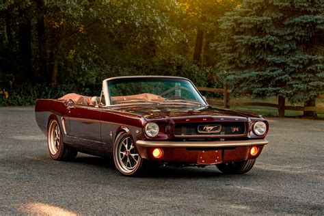 1965 Red Mustang Convertible