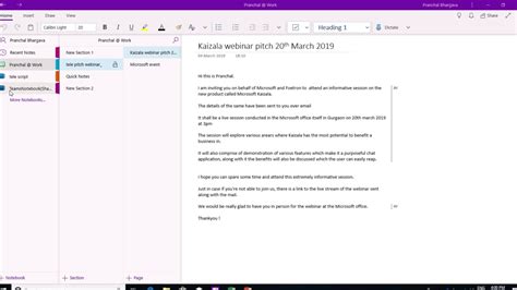 Image result for CreatePage Sections in One Note