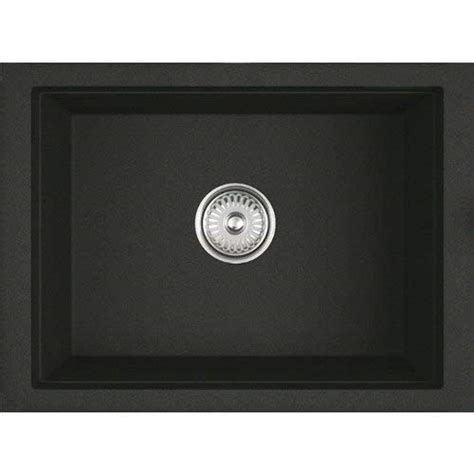 Jayna JIO-2418 Jio Quartz Single Bowl Kitchen Sink (24 x 18 x 8 inch ...