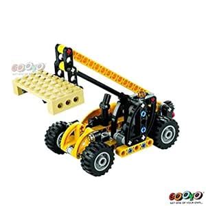 Buy Gooyo Telehandler Truck DIY Activity Building Block Bricks ...