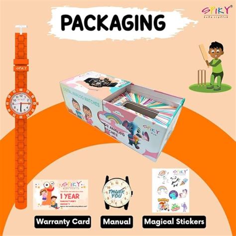 Spiky EVA43 Stylish Analog Watch for Kids Boys and Girls — Toycra