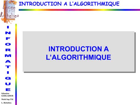 Apprendre L'Algorithmique 的图像结果