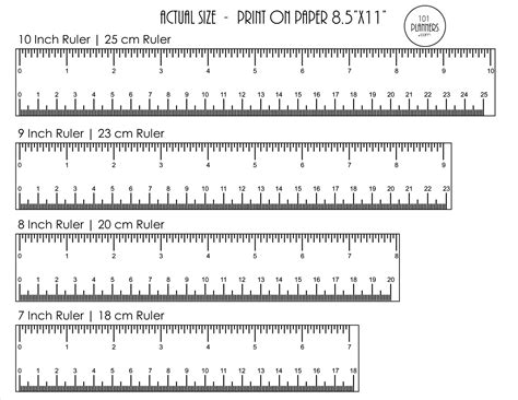 Printable Ruler | Online Ruler