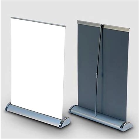 Rollup Table Top Banner Standee A4 Size, Aluminium base | Foldable and ...