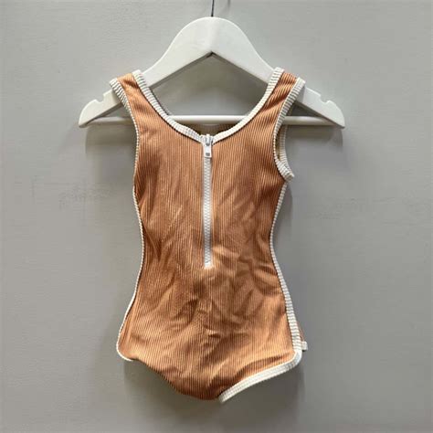 Zulu & Zephyr Kids Size 2 Zip-Up Bathers