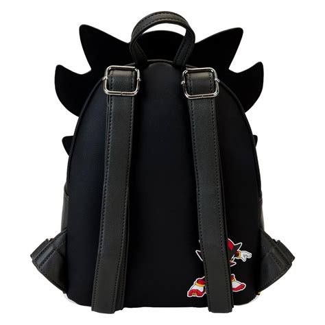 Loungefly Shadow the Hedgehog Mini Backpack and Zip Around Wallet ...