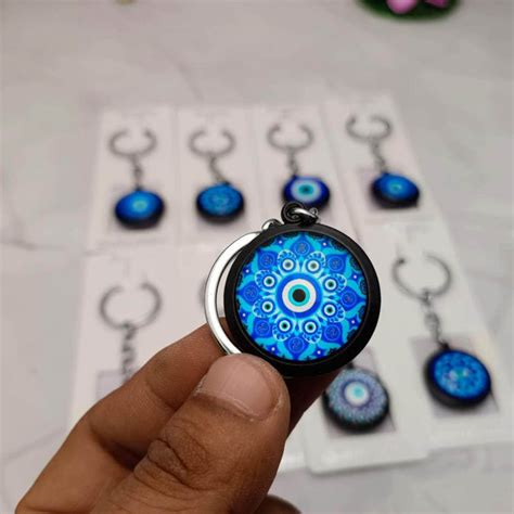 Ganesh/Gadha/Shiv/Evil Eye Key Chains – onesilver.in