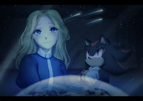 Shadow And Maria The Hedgehog