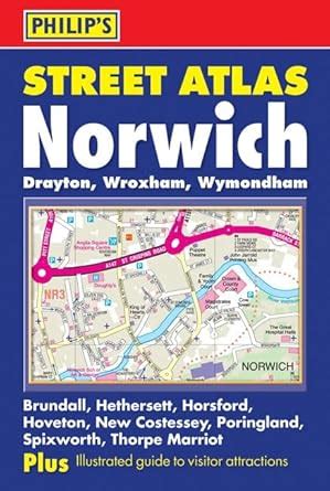 Buy Philip's Street Atlas Norwich Book Online at Low Prices in India ...