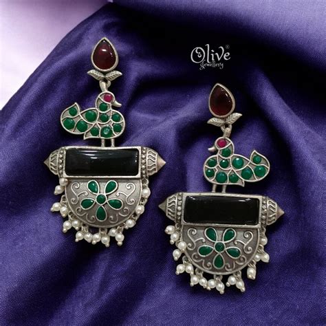 The Magical Peacocks - Silver Replica Collection – Olive Jewellery