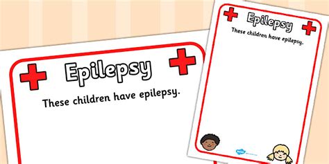 Pupil Epilepsy Information Poster