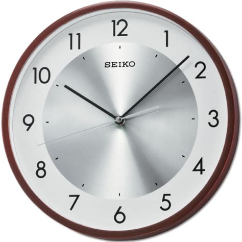 SEIKO ONLINE STORE QXA615B Silver and White Dial Clock – SEIKO CLOCKS INDIA