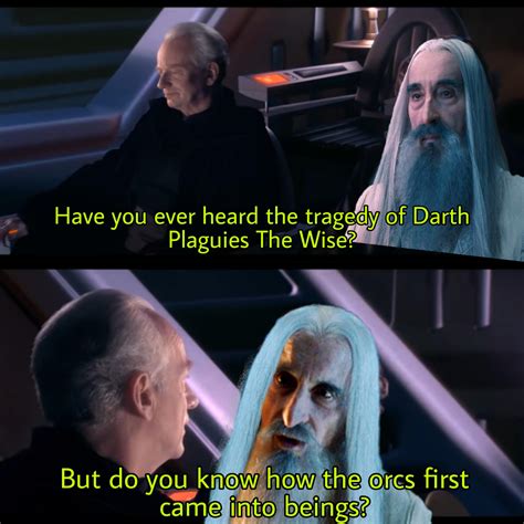 Darth Plagueis Tragedy Memes The Tragedy Of Darth Plagueis The Wise: