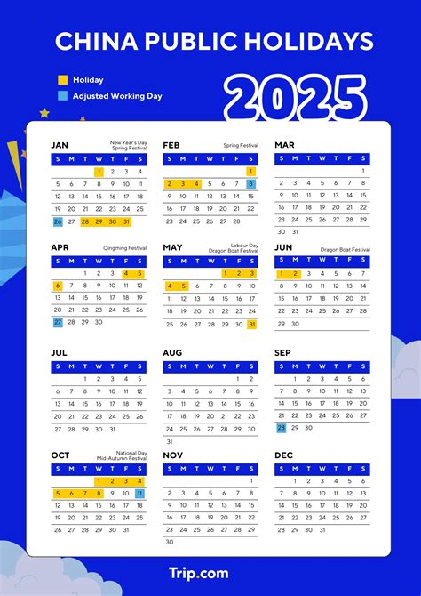 China Public Holiday 2025 Guide | Trip.com