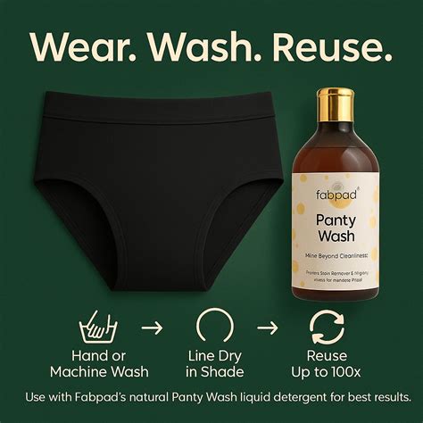 Fabpad Men's 100% Cotton Reusable Leakproof Accidental Urine Leakage I ...