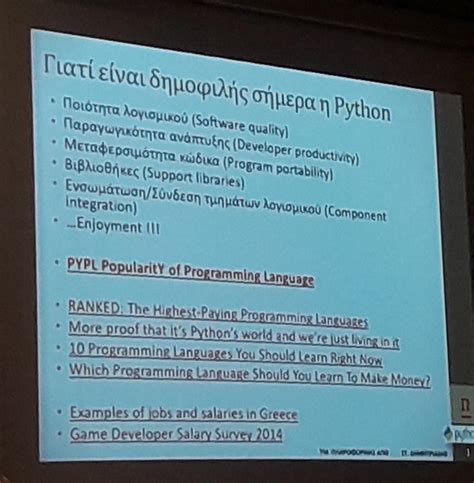 "Why is Python popular nowadays?" : r/ProgrammerHumor