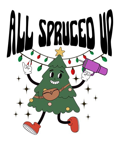Christmas Png Christmas Tree Png All Spruced up Png - Etsy