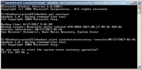 Image result for Restore Windows Server 2008 from Backup