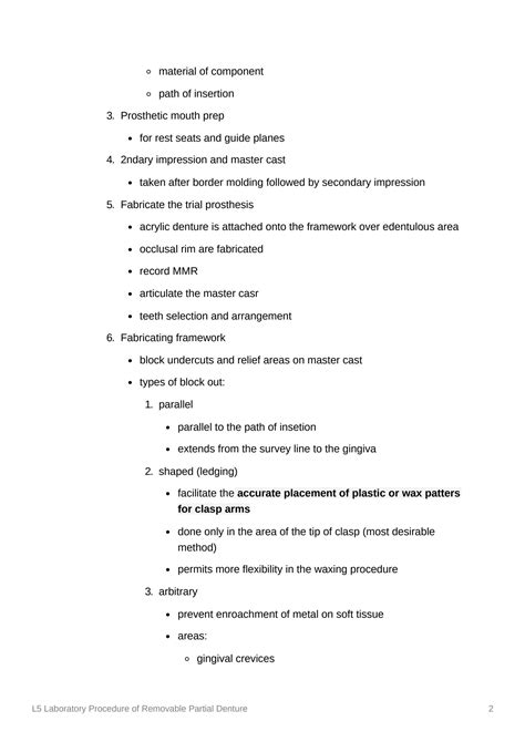 Image result for Partial Denture Procedure