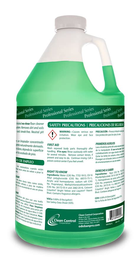 Snapklik.com : OdoBan Professional Series Neutral pH No Rinse Floor ...