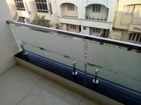 Stainless Steel Glass Balcony Railing - Ss Glass Balcony Railing Trader ...