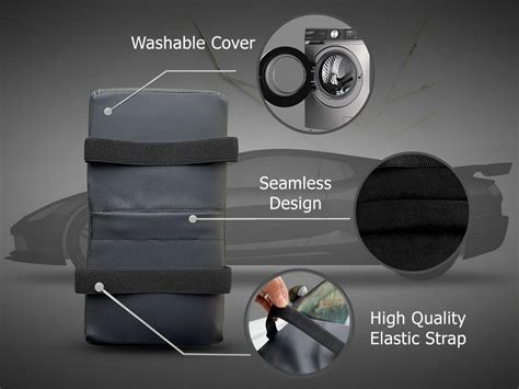 Auto Pearl ComfiRest Memory Foam Armrest Cushion for Car | Universal A ...