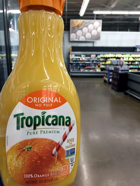 Tropicana Orange Juice No Pulp