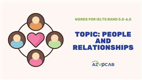 Effective People and Relationships Vocabulary Building for IELTS Band 5 ...
