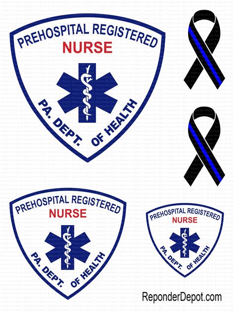 PA Pre-Hospital Nurse Decal Set – Responder Depot